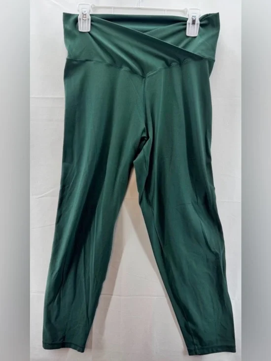 Aerie Dark Green Real Me High-Waist 7/8 Legging Size XL - Picture 2 of 7